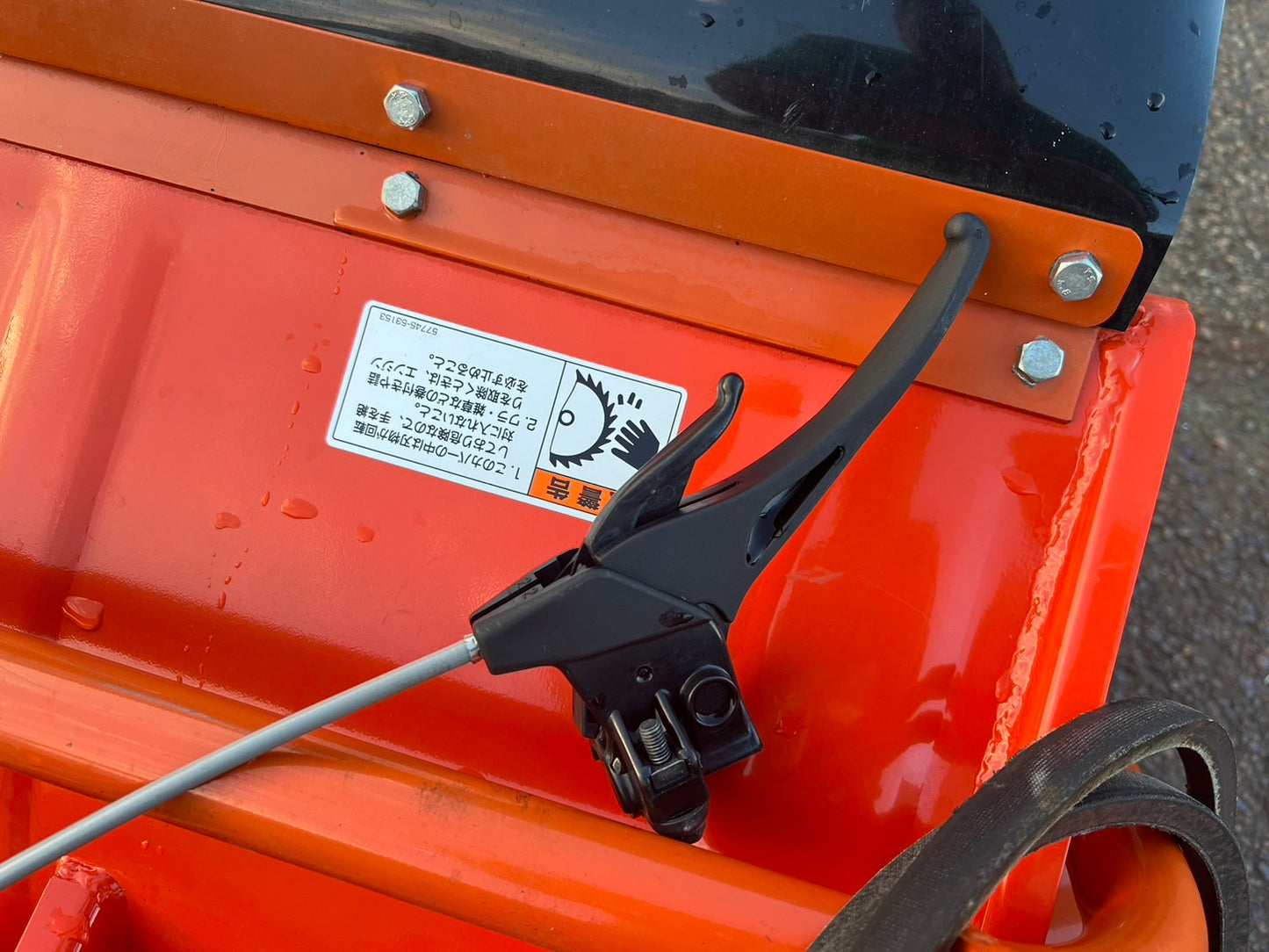 フジキの作業機　中古　ハンマーナイフモーア　【管理機用アタッチメント】HM650？　『山形店　8340』