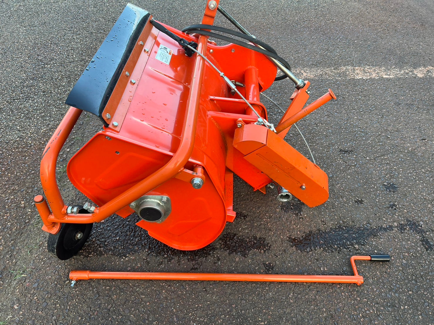 フジキの作業機　中古　ハンマーナイフモーア　【管理機用アタッチメント】HM650？　『山形店　8340』