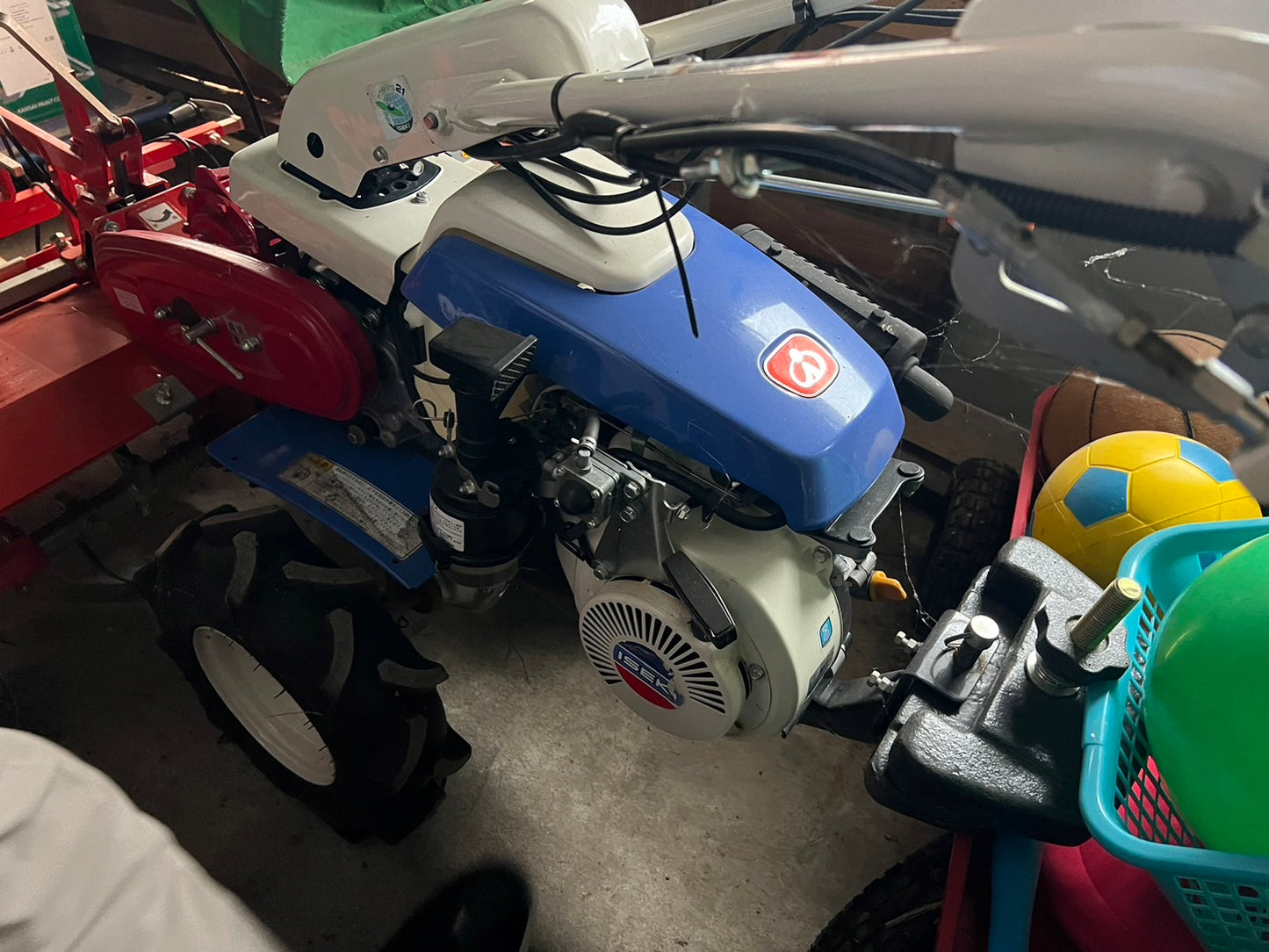 フジキの作業機　中古　ハンマーナイフモーア　【管理機用アタッチメント】HM650？　『山形店　8340』