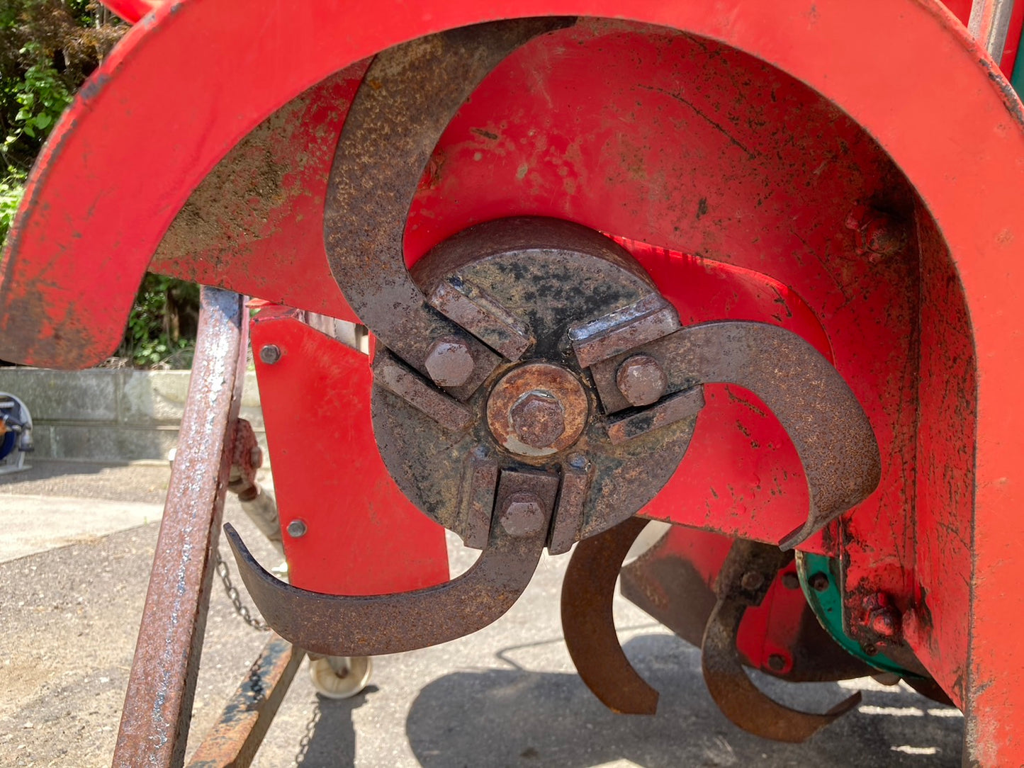 フジ  中古  畦塗機  D135  ディスク付き