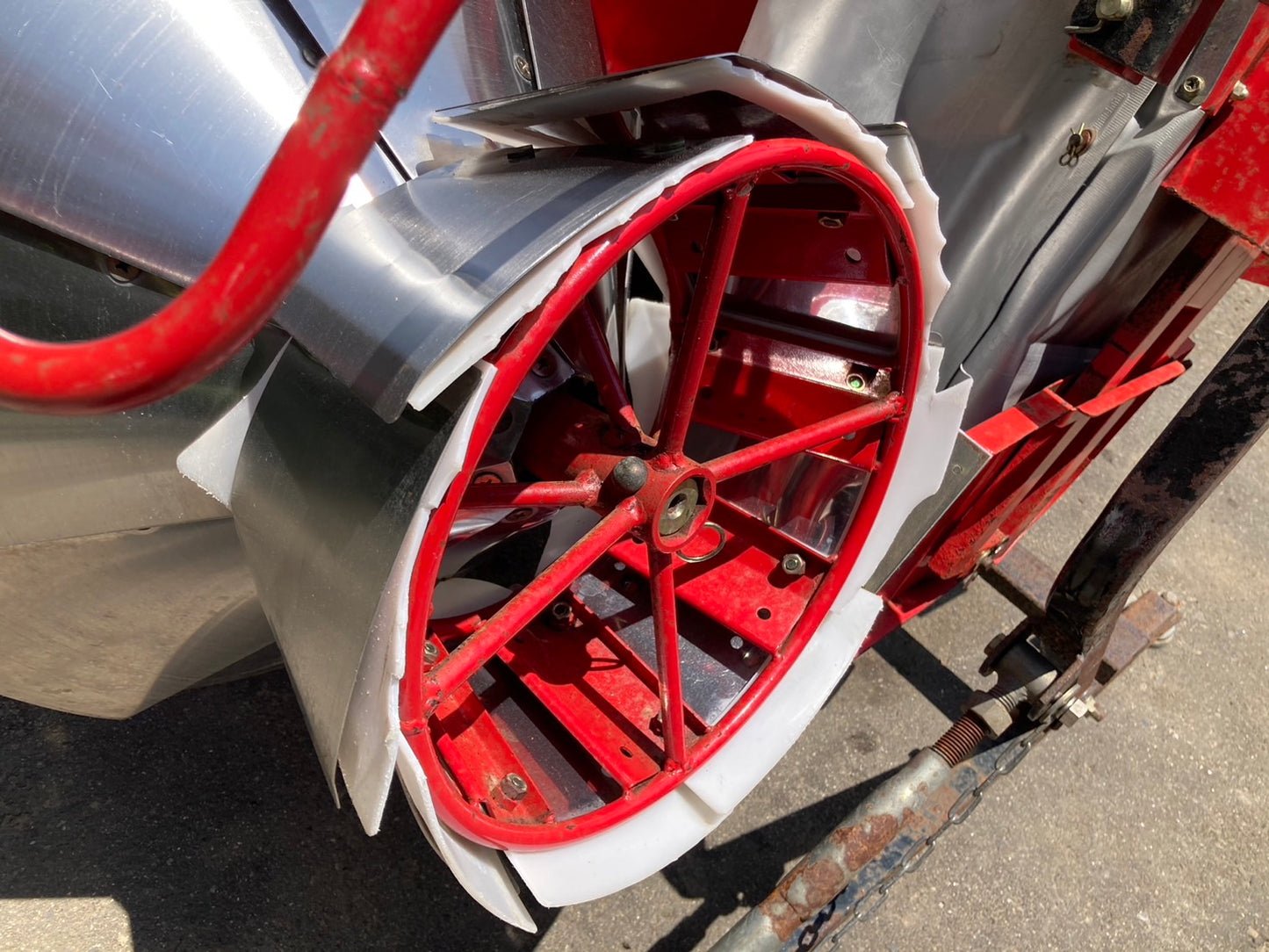 フジ  中古  畦塗機  D135  ディスク付き