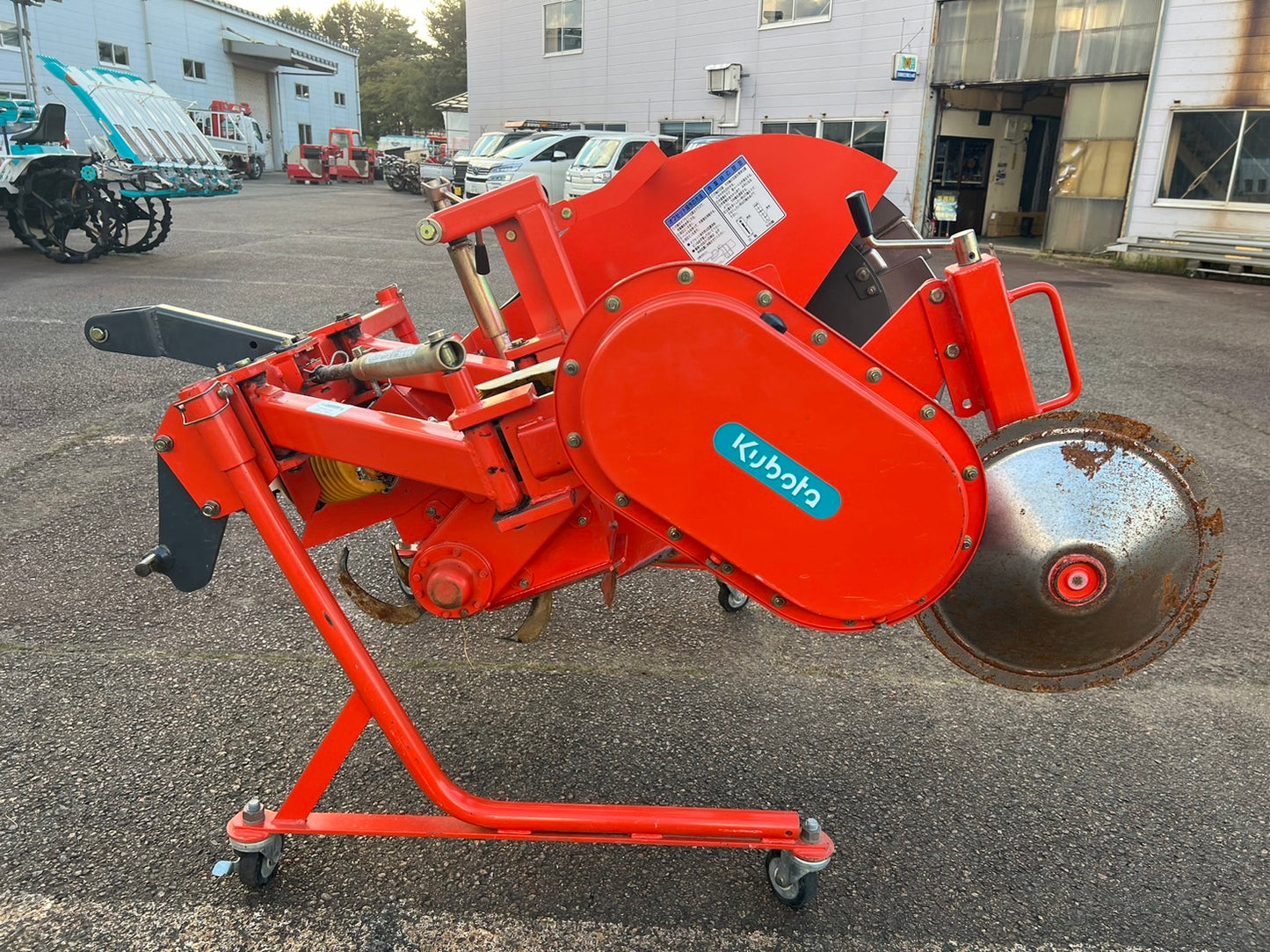 クボタ　中古　畦塗機　【Ｂヒッチ】＊AZK350　『山形店　8453』