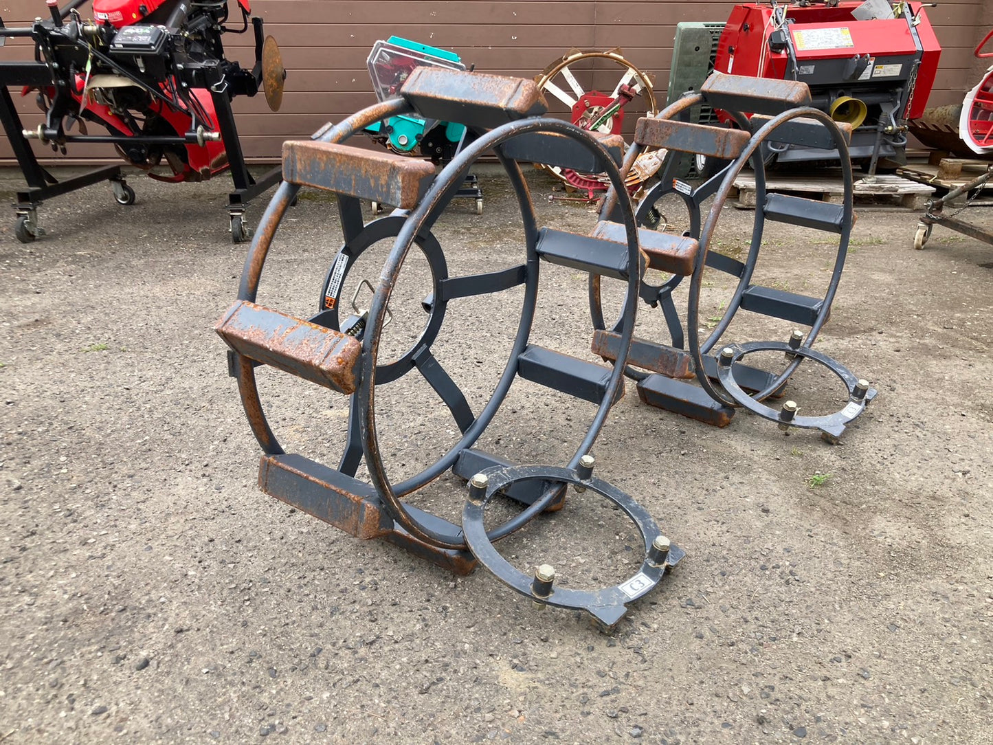 メーカー不明  中古  カゴ車輪  不明  8.3-22