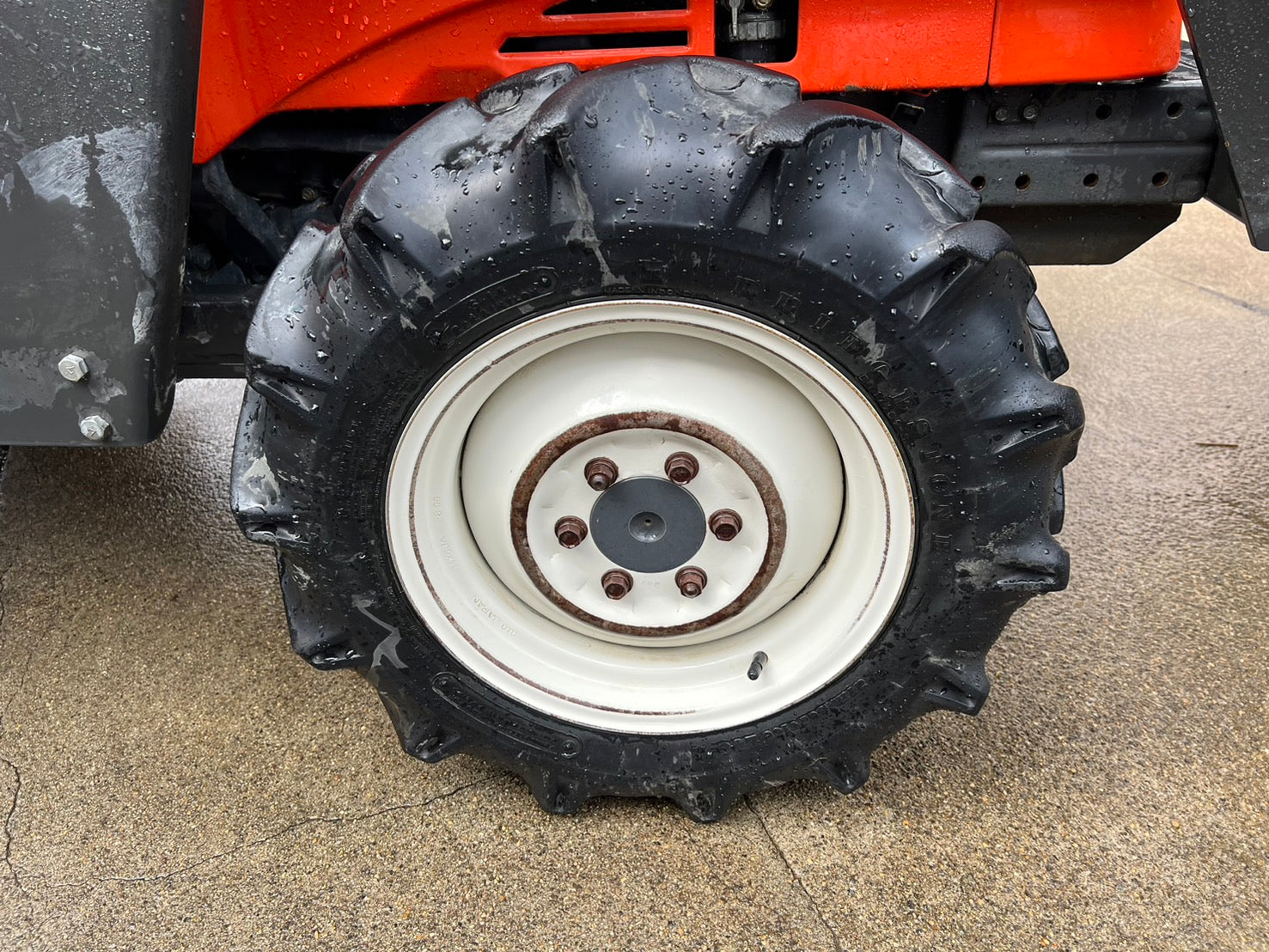 クボタ・三陽機器 中古 トラクタ+ロータリ+ローダ 【823時間】＊GT-3+