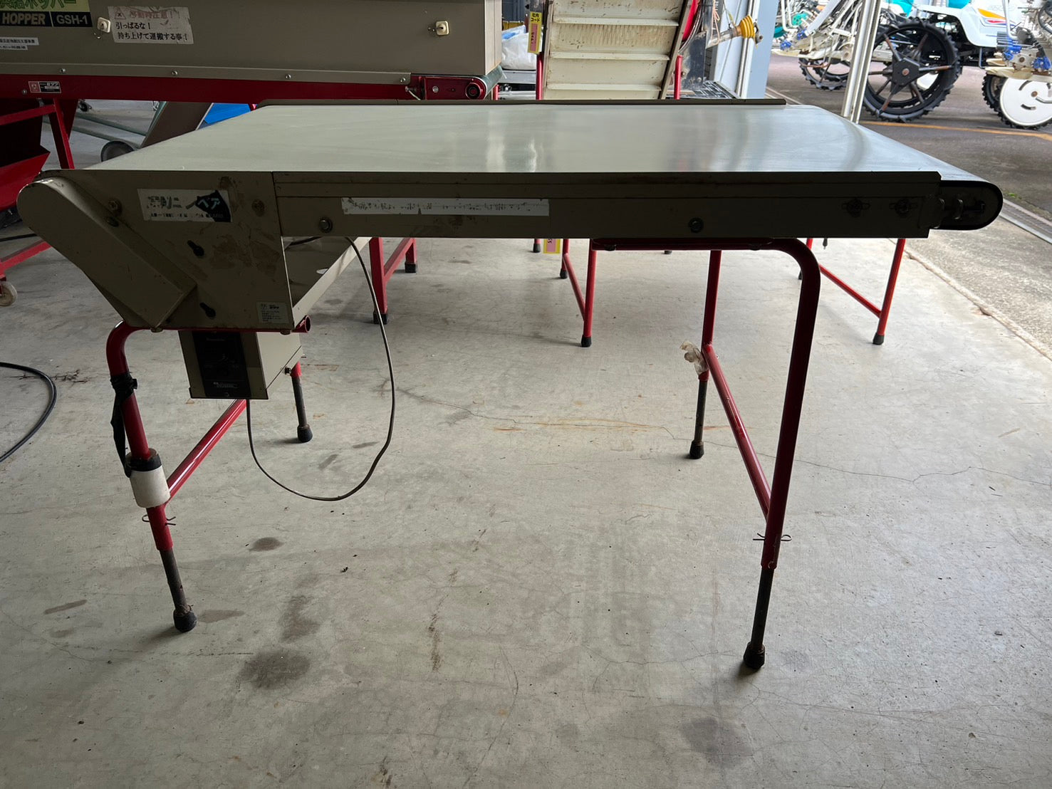 ミツワ 中古 えだまめ選別機+えだまめ選別コンベア ＊GS-5SP