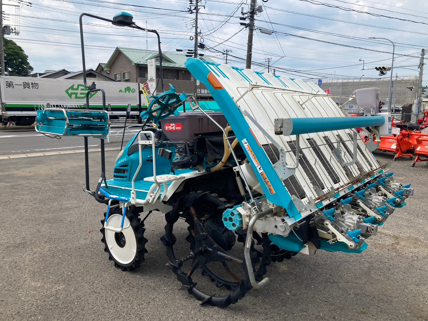 クボタ 中古 田植機 6条 直進キープ機能 ZP67FGS – 農キング