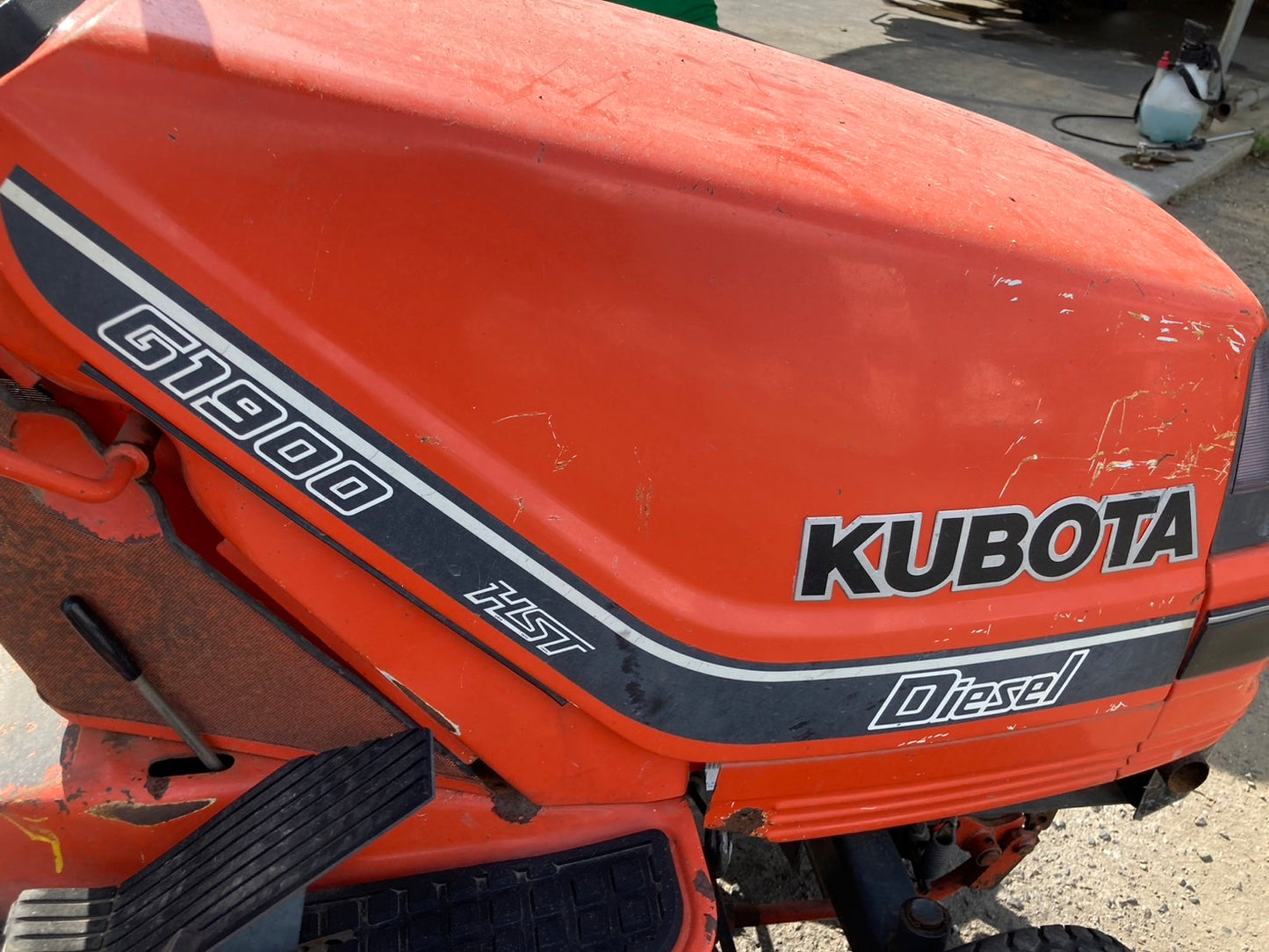 【ジャンク品】 クボタ  中古  乗用芝刈機  G1900-S