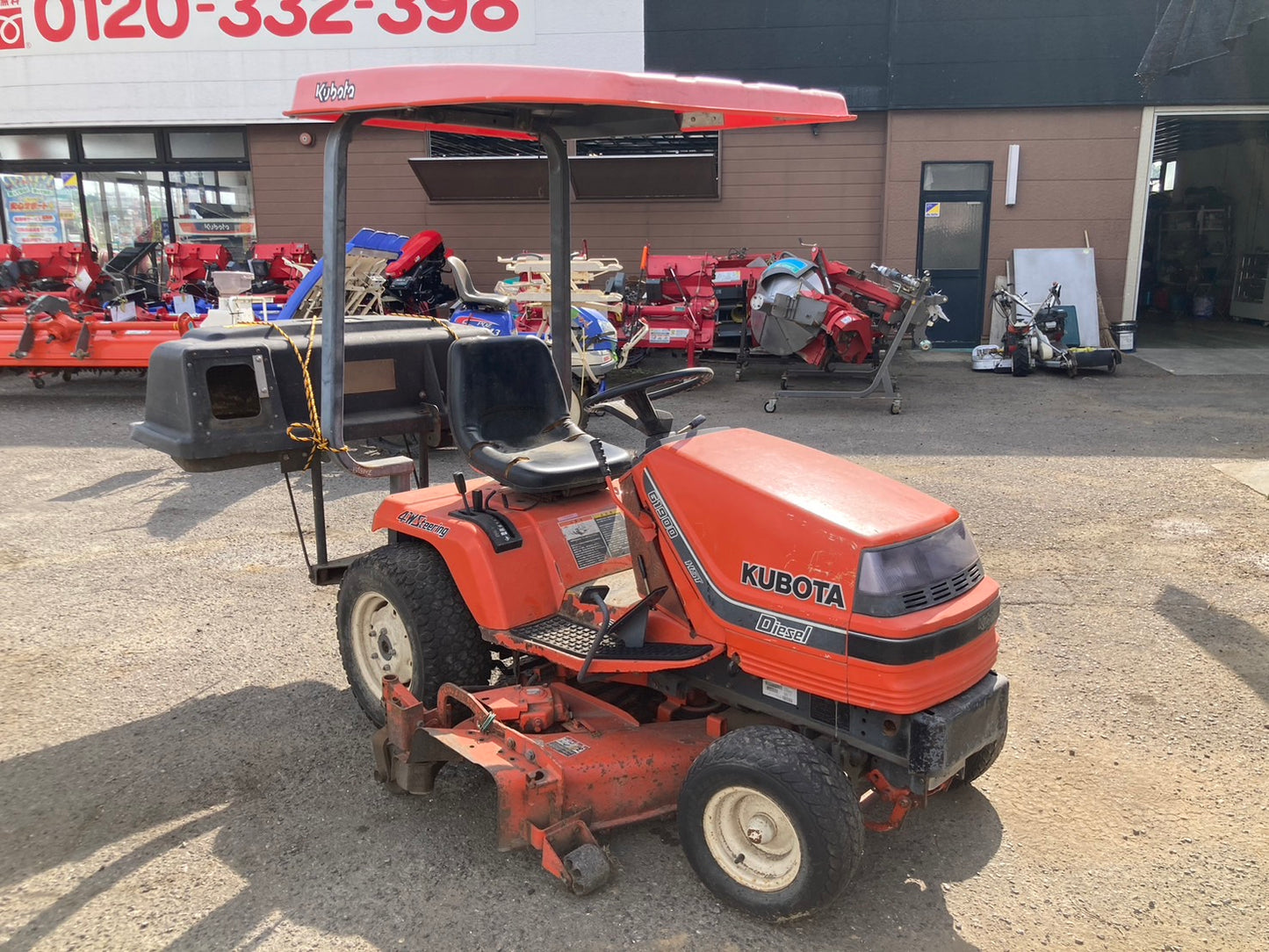 【ジャンク品】 クボタ  中古  乗用芝刈機  G1900-S