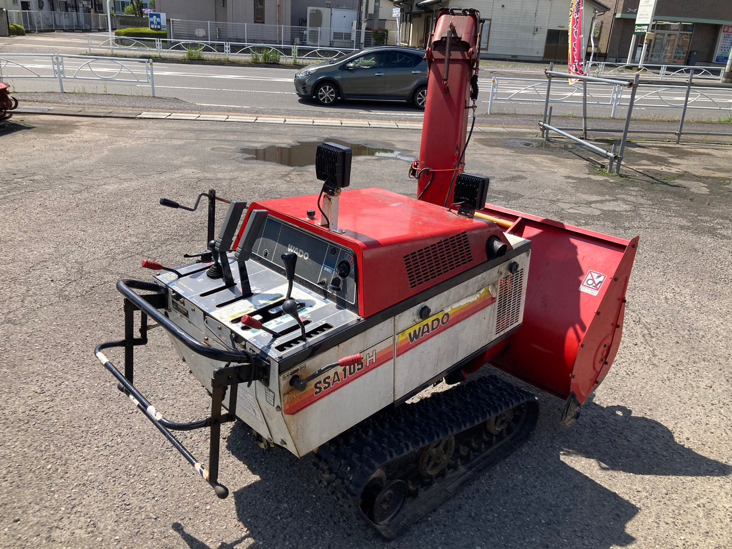 和同  中古  除雪機  SSA105H