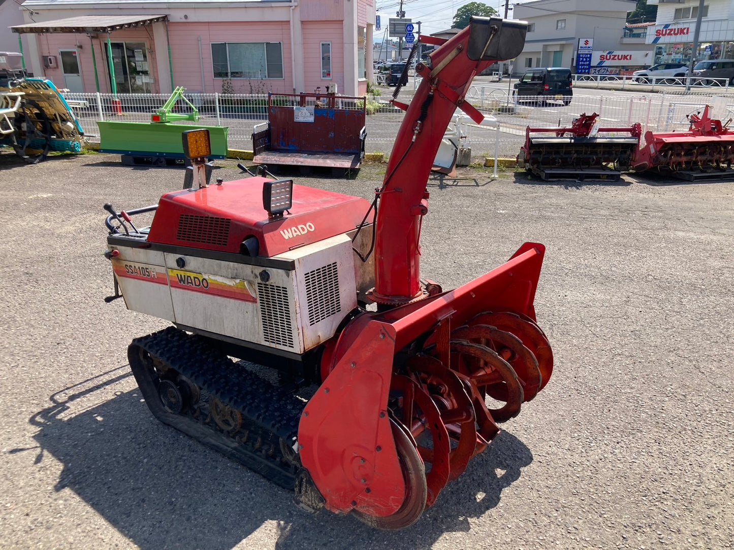 和同  中古  除雪機  SSA105H