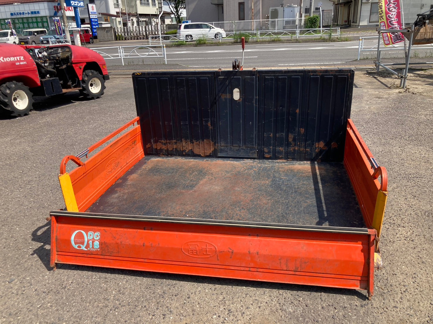 フジ  中古  整地キャリア  DCQ18