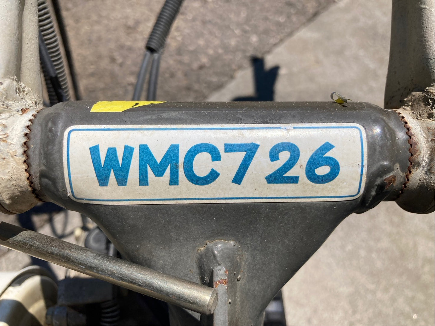 【ジャンク品】オーレック  中古  ウィングモア  WMC726