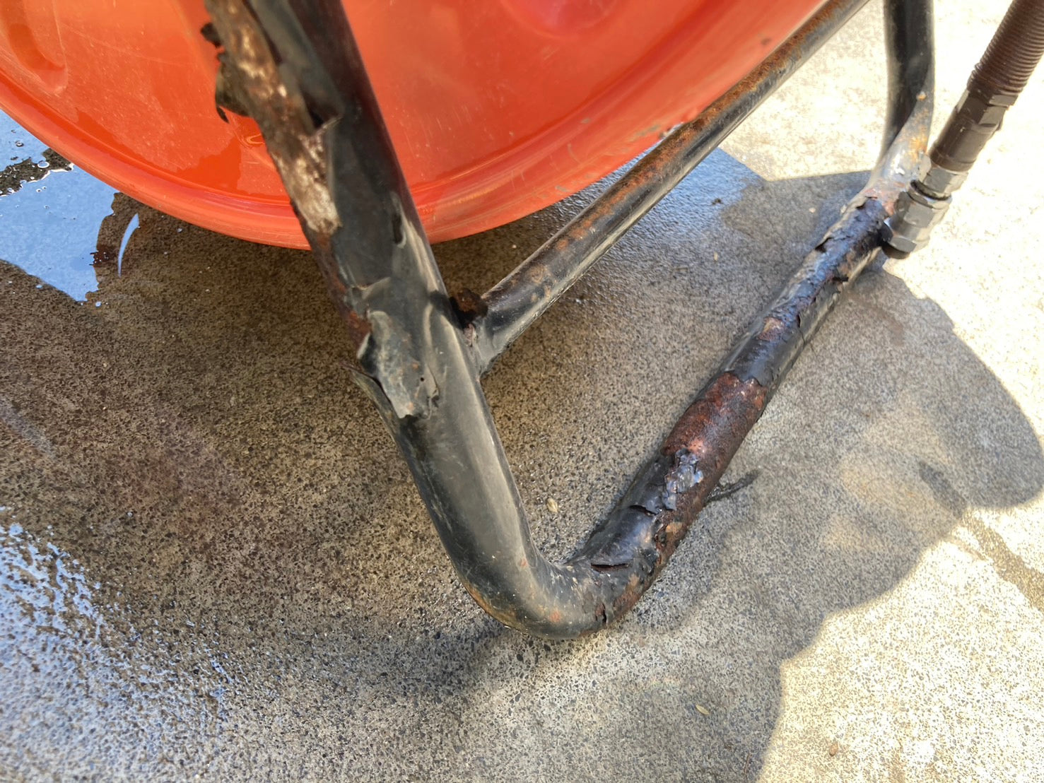 不明 中古 動力噴霧機用ホースリール 型式不明 – 農キング