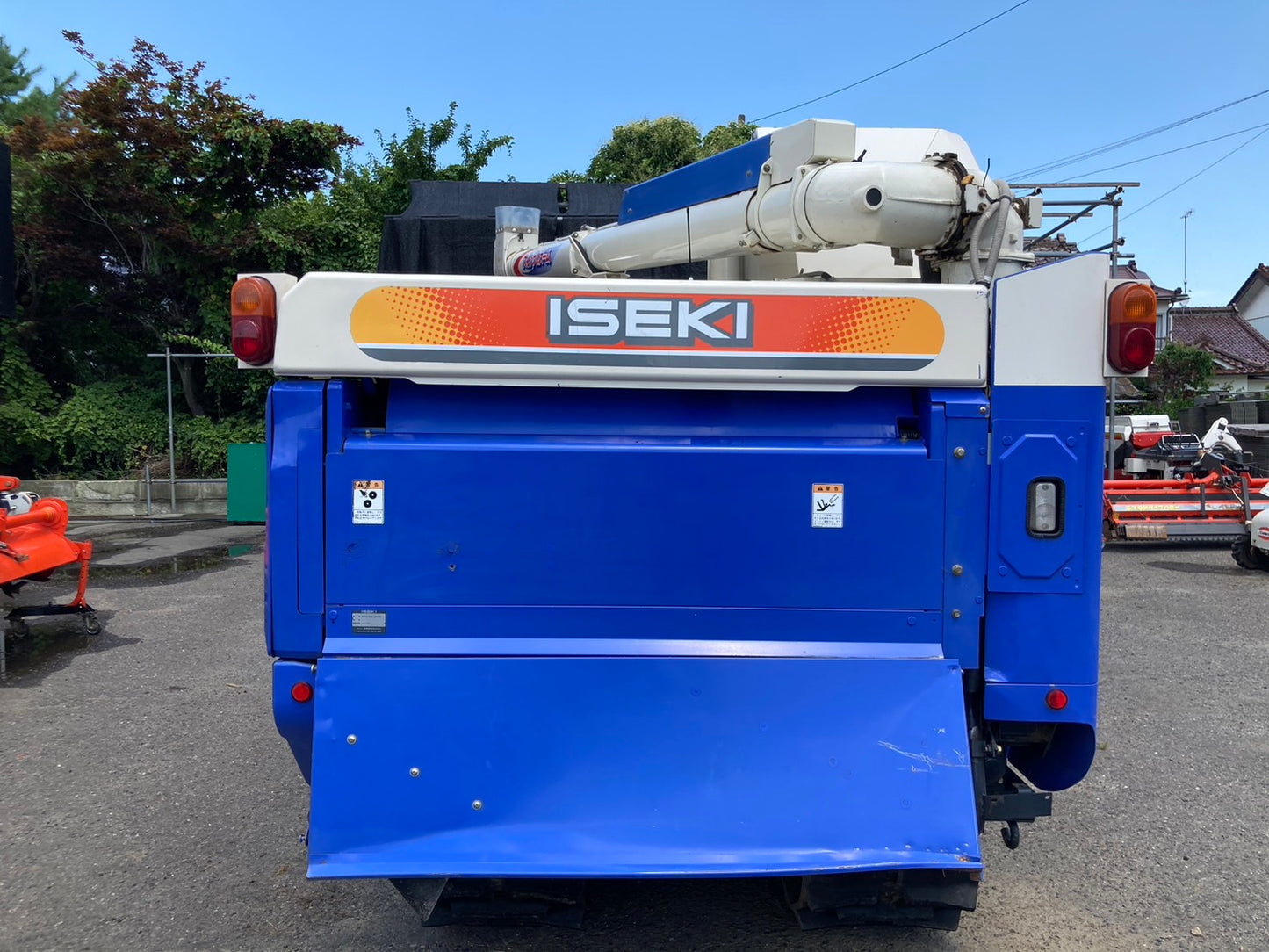 イセキ  中古  コンバイン  ４条  HF456G-ZATPLW
