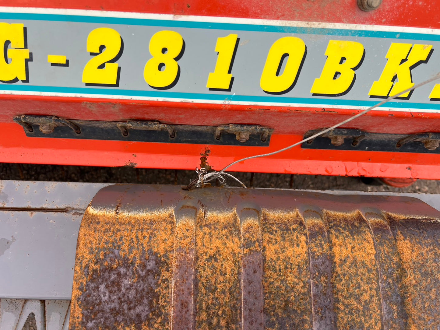 クボタ　中古　ハロー【Bヒッチ】HRG-2810BKA『山形店　8597』