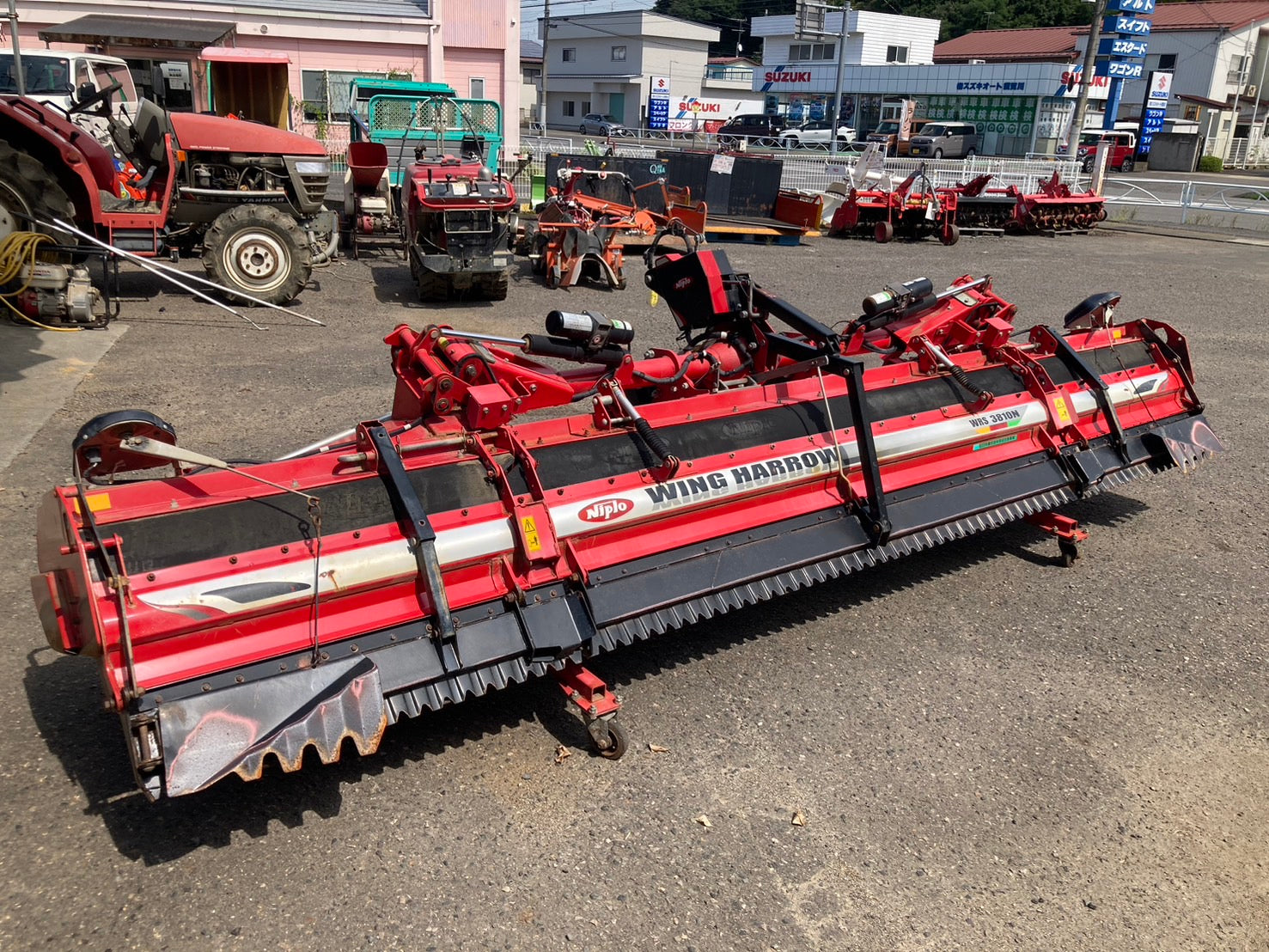 Niplo ニプロ ロータリー 、ニプロドライブハロHL-3208B-3L ニプロ ドライブハロー Niplo DRIVE HARROW HS-2001B 3S 秋田県より
