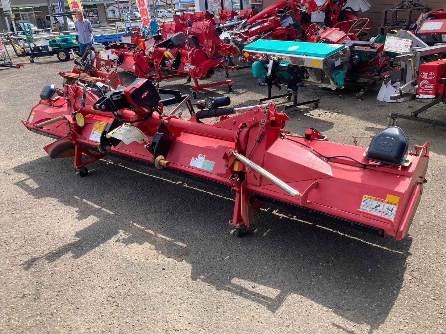 ニプロ  中古  ハロー  3.8ｍ  Sヒッチ  電動開閉  WRS3810N