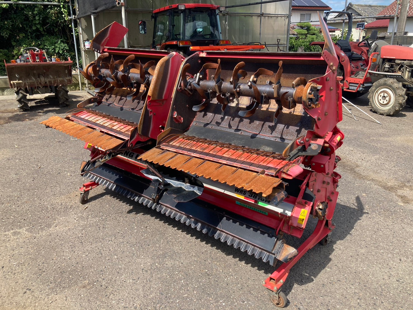 ニプロ  中古  ハロー  3.8ｍ  Sヒッチ  電動開閉  WRS3810N