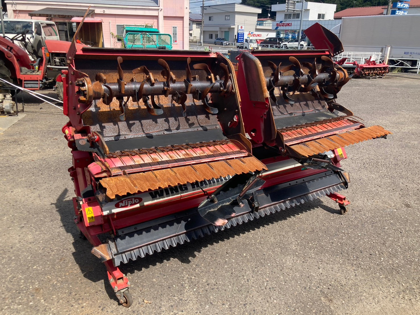 ニプロ  中古  ハロー  3.8ｍ  Sヒッチ  電動開閉  WRS3810N