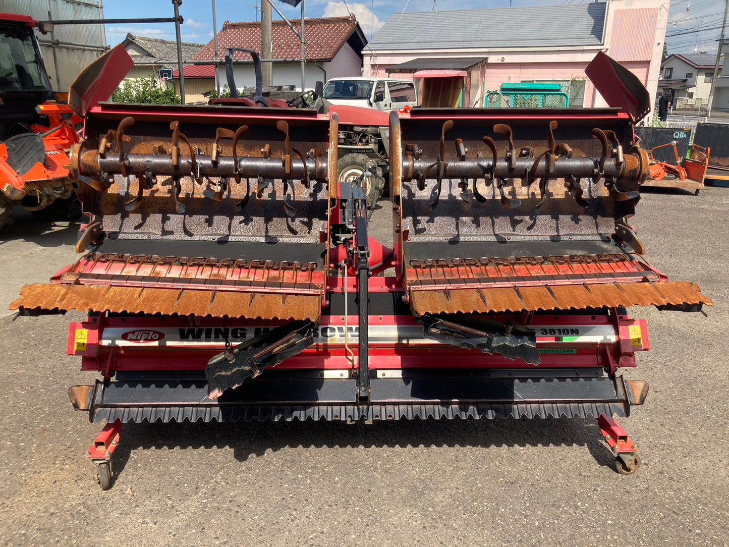 ニプロ  中古  ハロー  3.8ｍ  Sヒッチ  電動開閉  WRS3810N