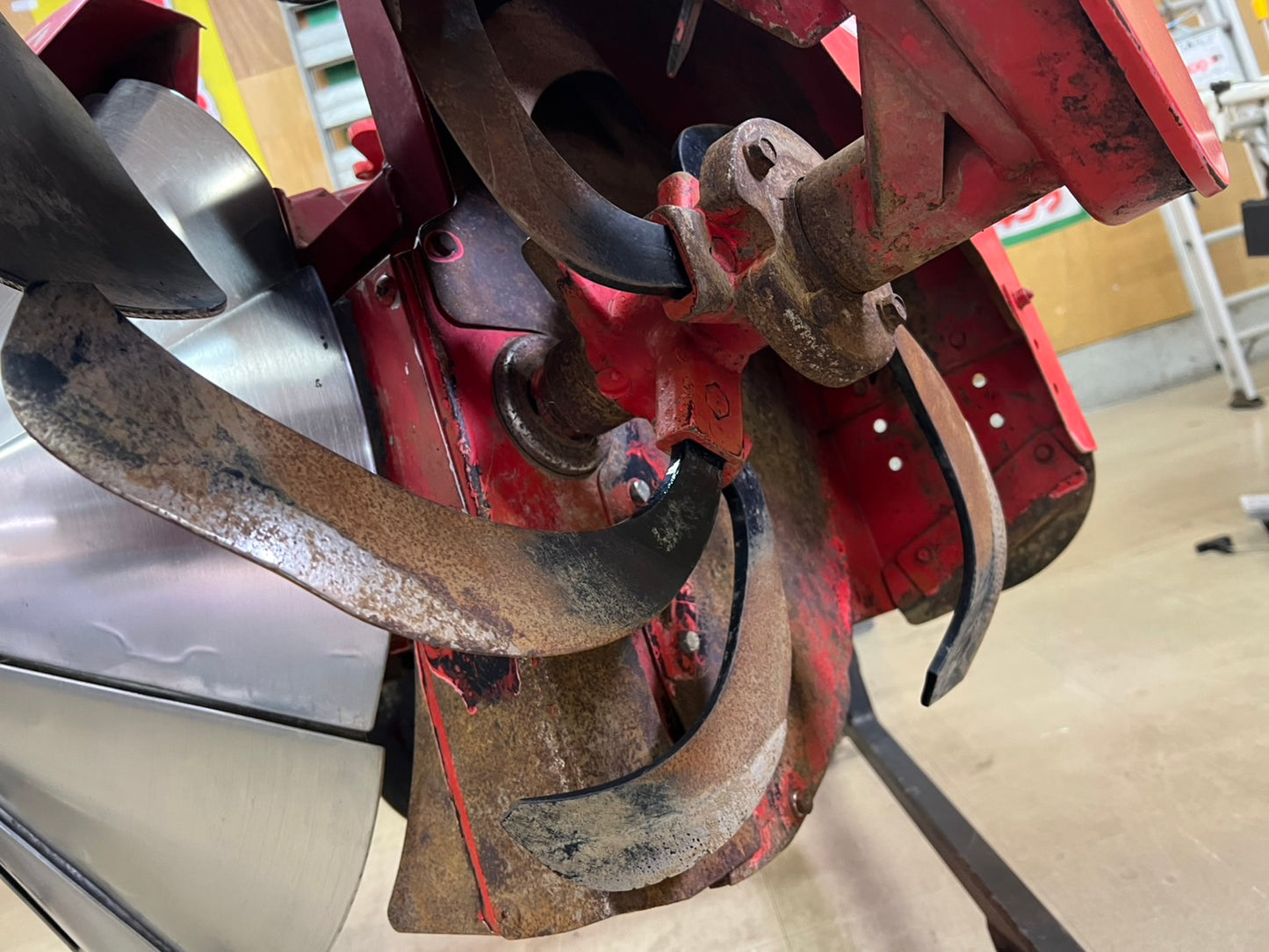 ニプロ　中古　畦塗機【手動タイプ・A-2ヒッチ】＊＊SZR302J　『茨城店　5245』