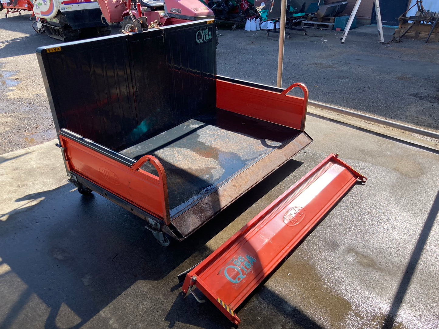 冨士  中古  整地キャリア  DCQ-15A