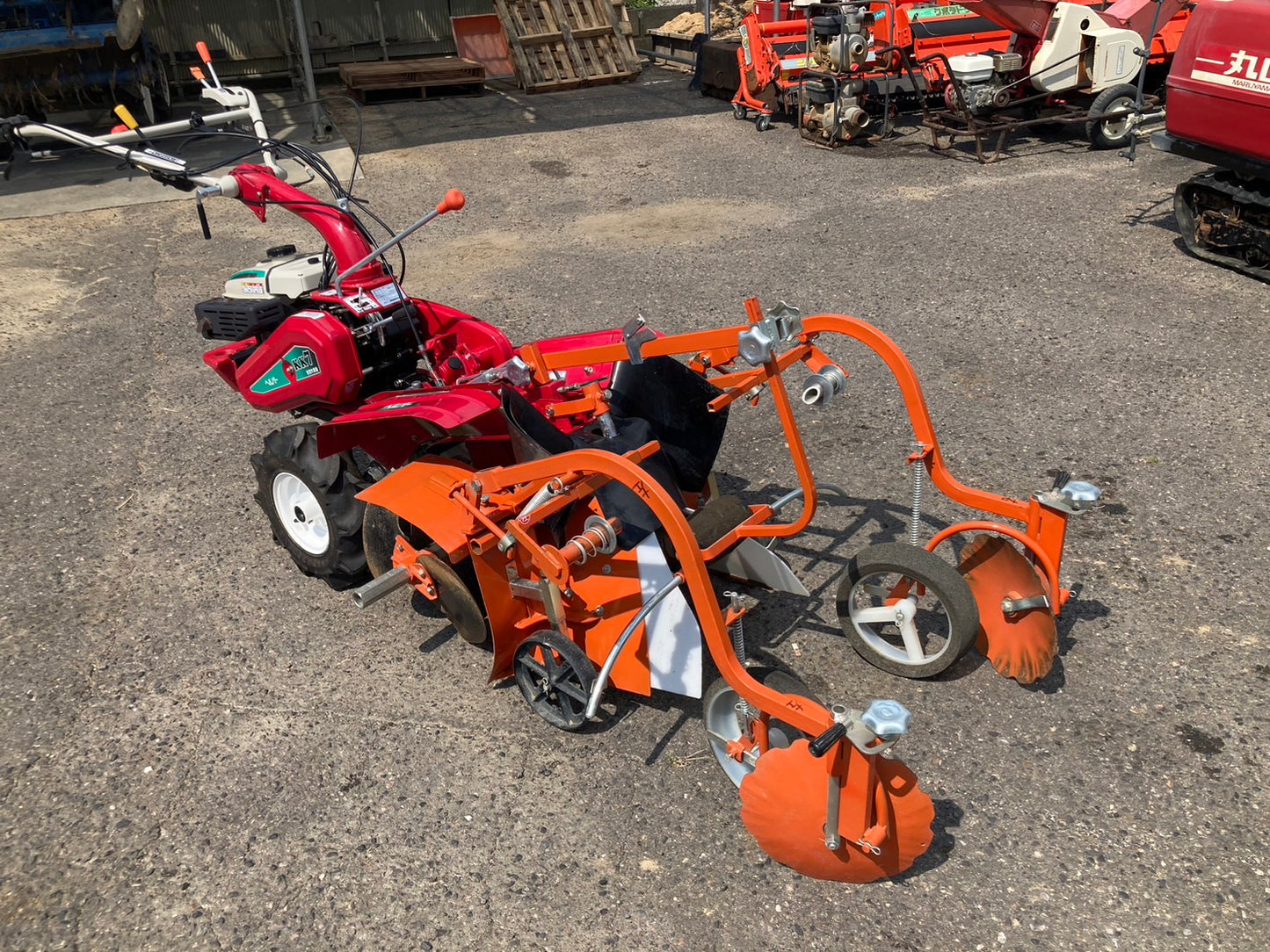 関東農機  中古  管理機  KK7 アタッチメントセット