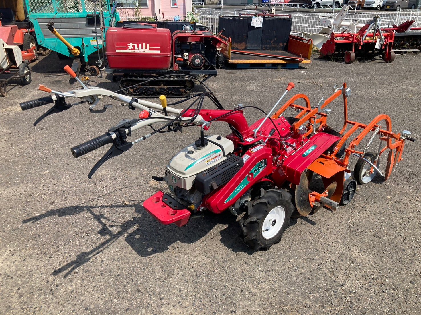 農機具　管理機 関東農機 中古 管理機 KK7 アタッチメントセット – 農キング