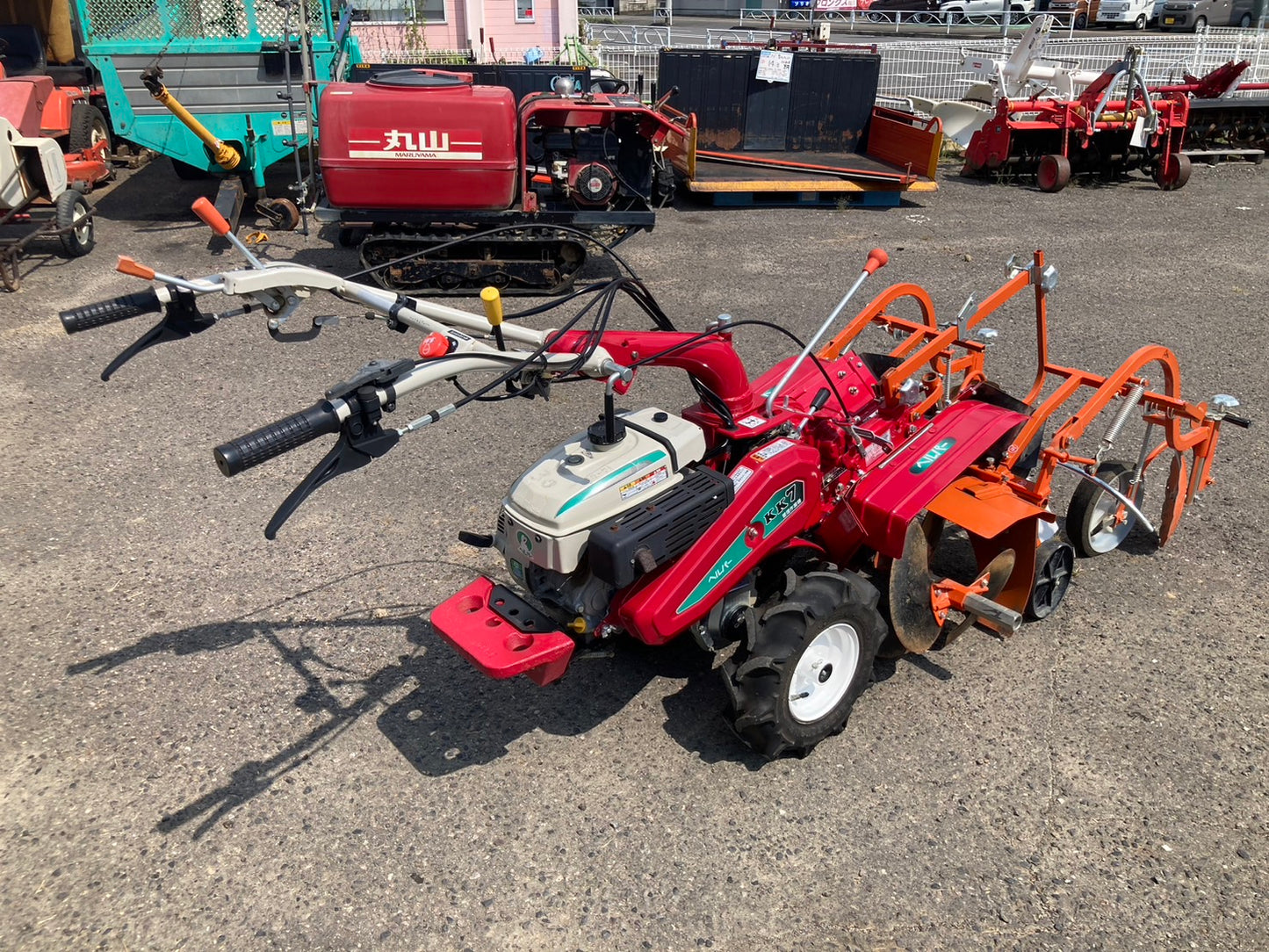 関東農機  中古  管理機  KK7 アタッチメントセット