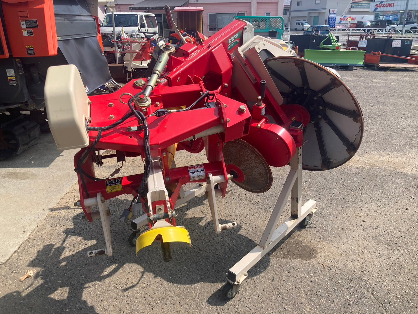 ササキ  中古  畦塗機  KN207D