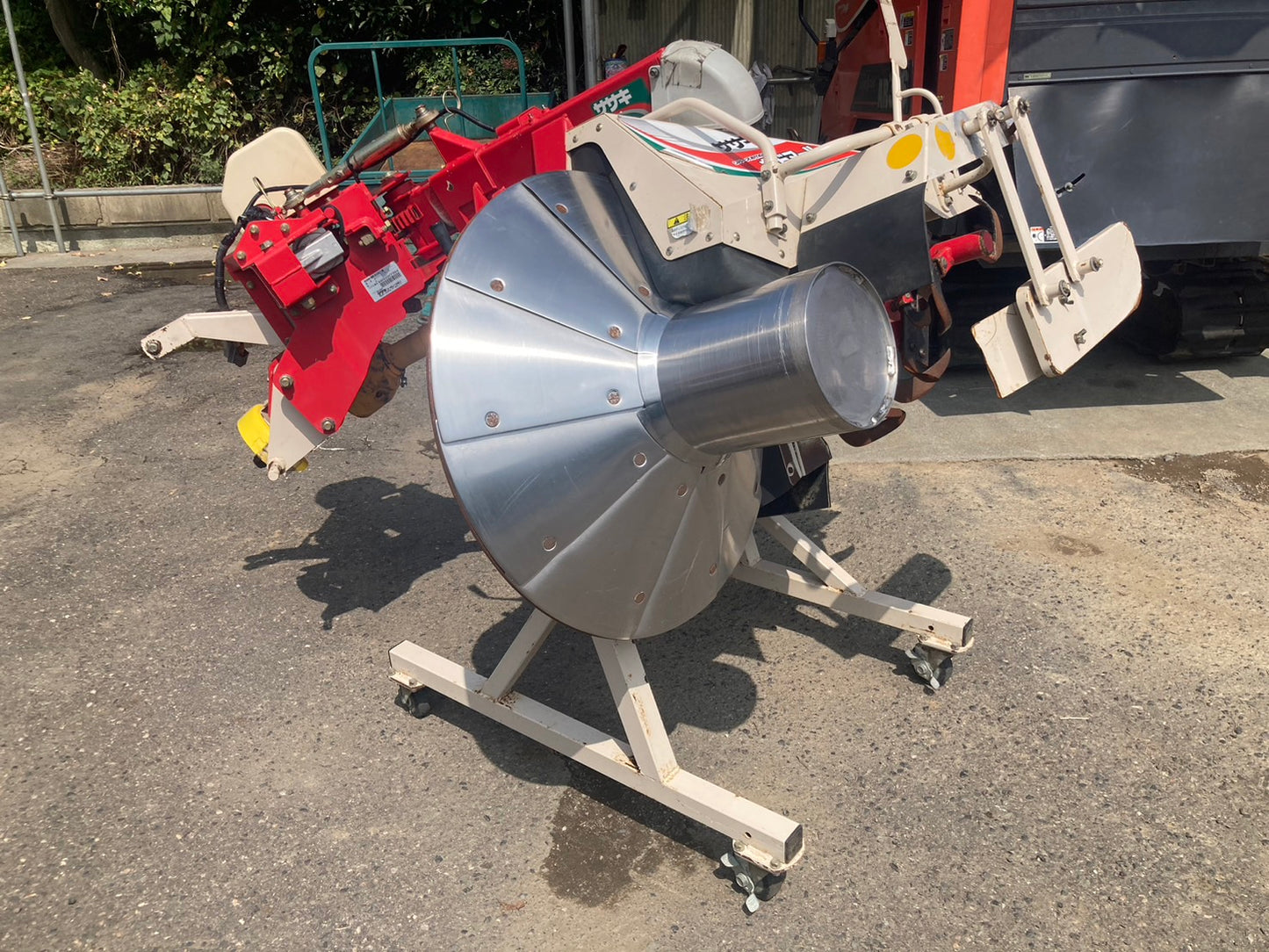 ササキ  中古  畦塗機  KN207D