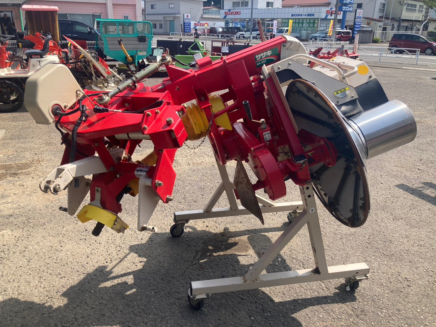 ササキ  中古  畦塗機  KN207D