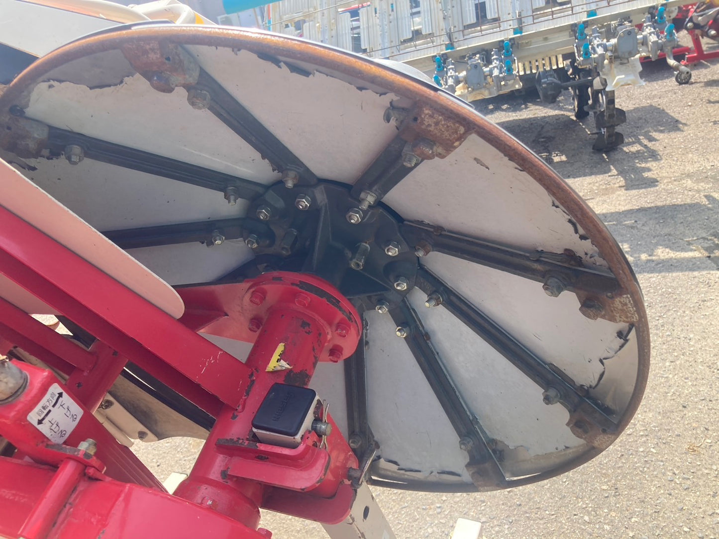 ササキ  中古  畦塗機  KN207D