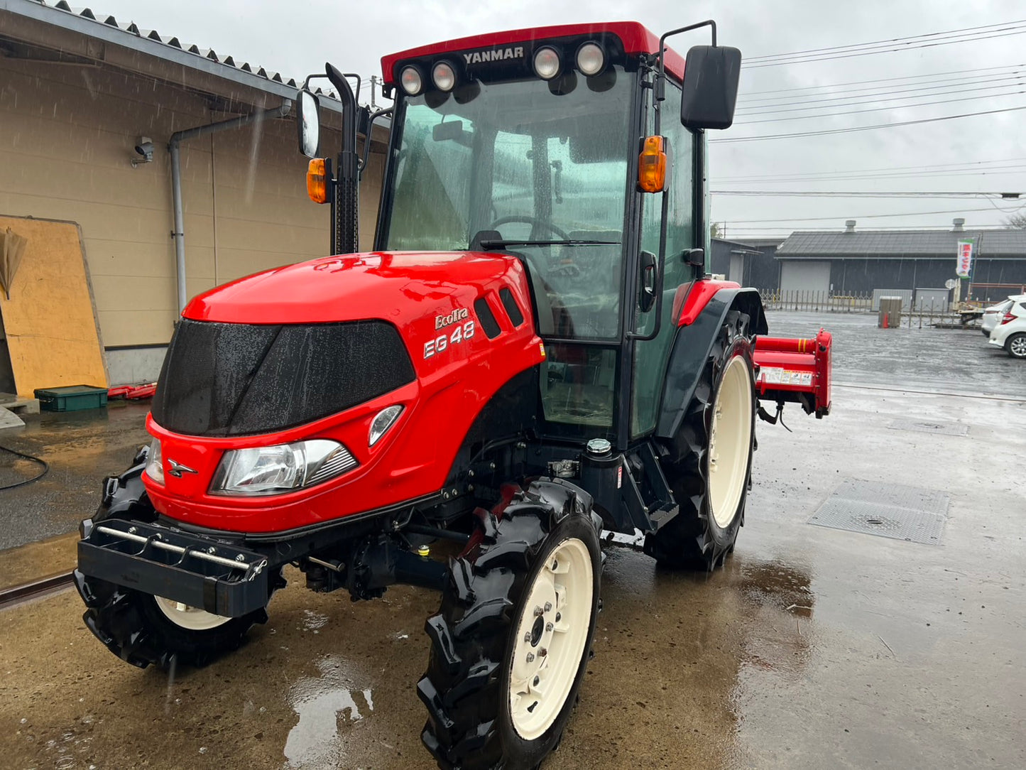 ヤンマー　中古　トラクター＋ロータリー【741時間・無段変速仕様】＊EG48Y＋SX2010『茨城店　5479』