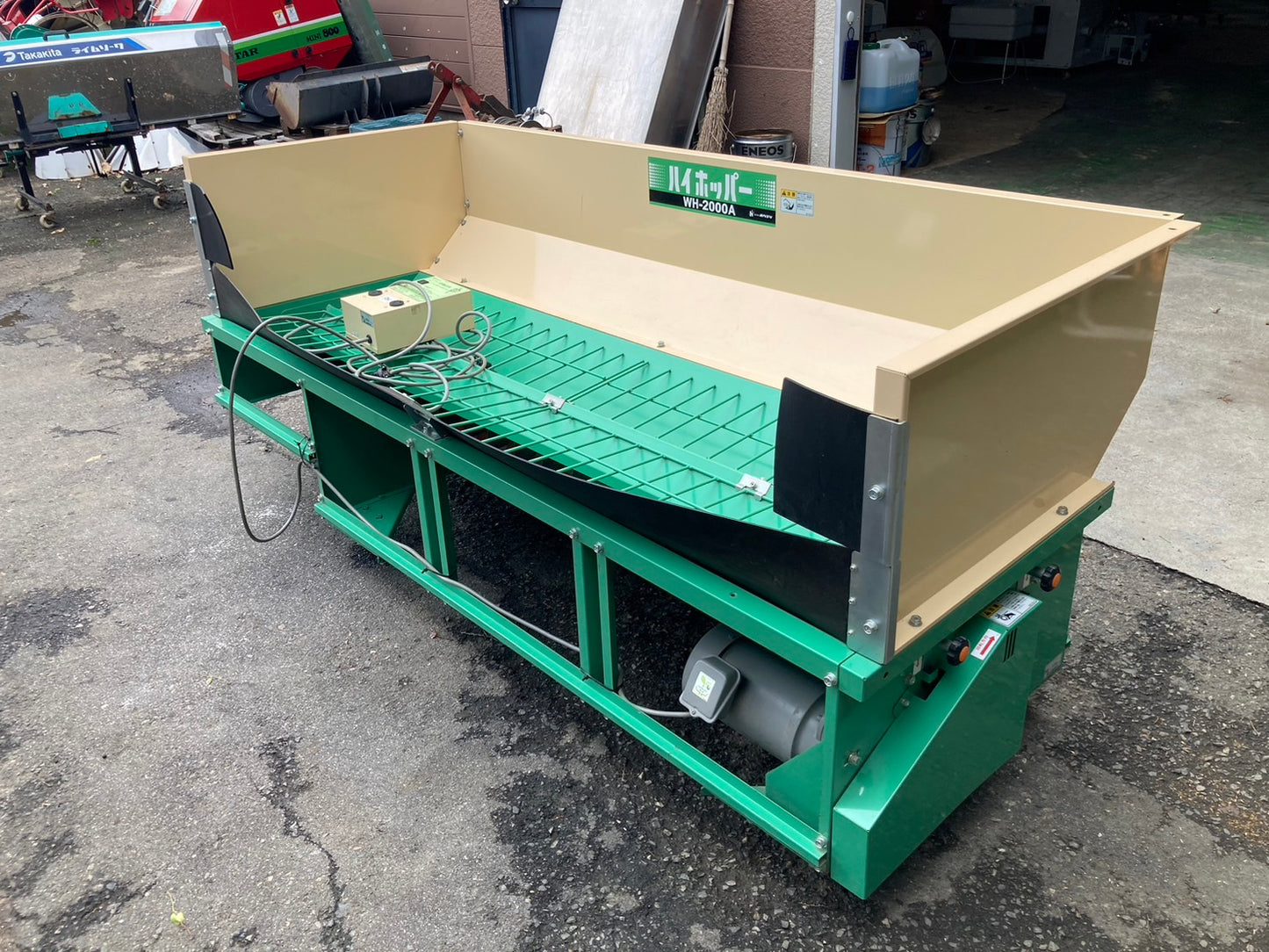 ホクエツ  中古  ダンプホッパー  WH-2000A