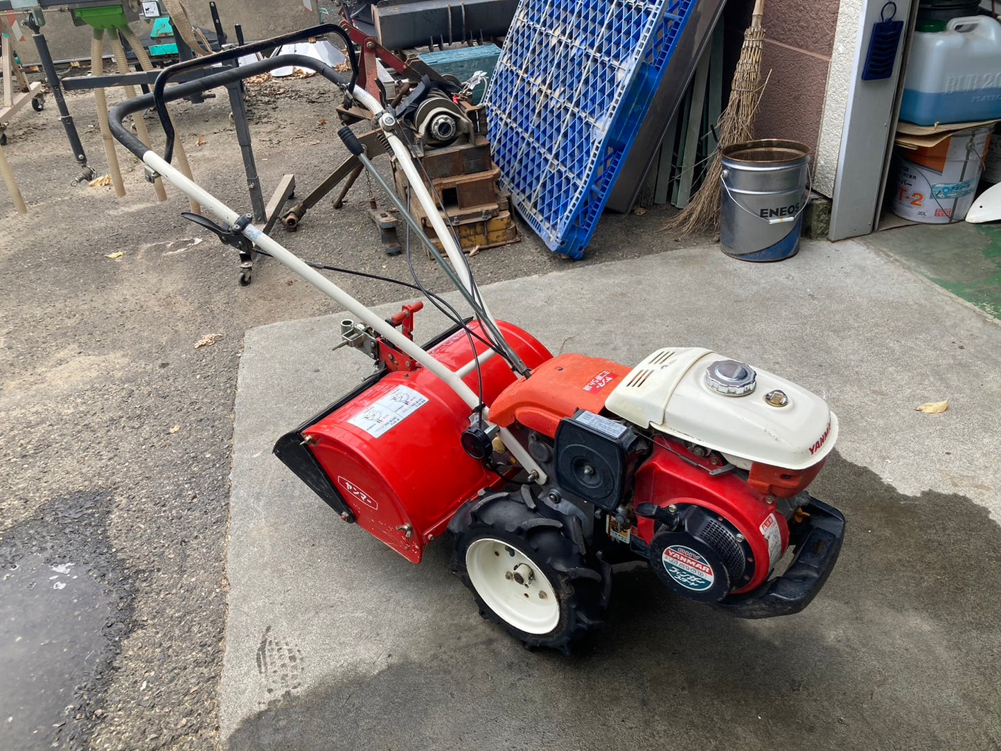 ヤンマー  中古  耕耘機  培土器付き  MRT6DX