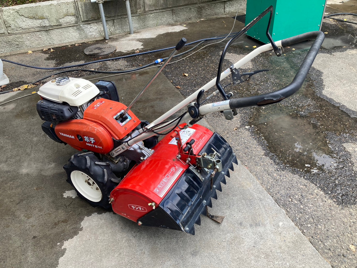 ヤンマー  中古  耕耘機  培土器付き  MRT6DX