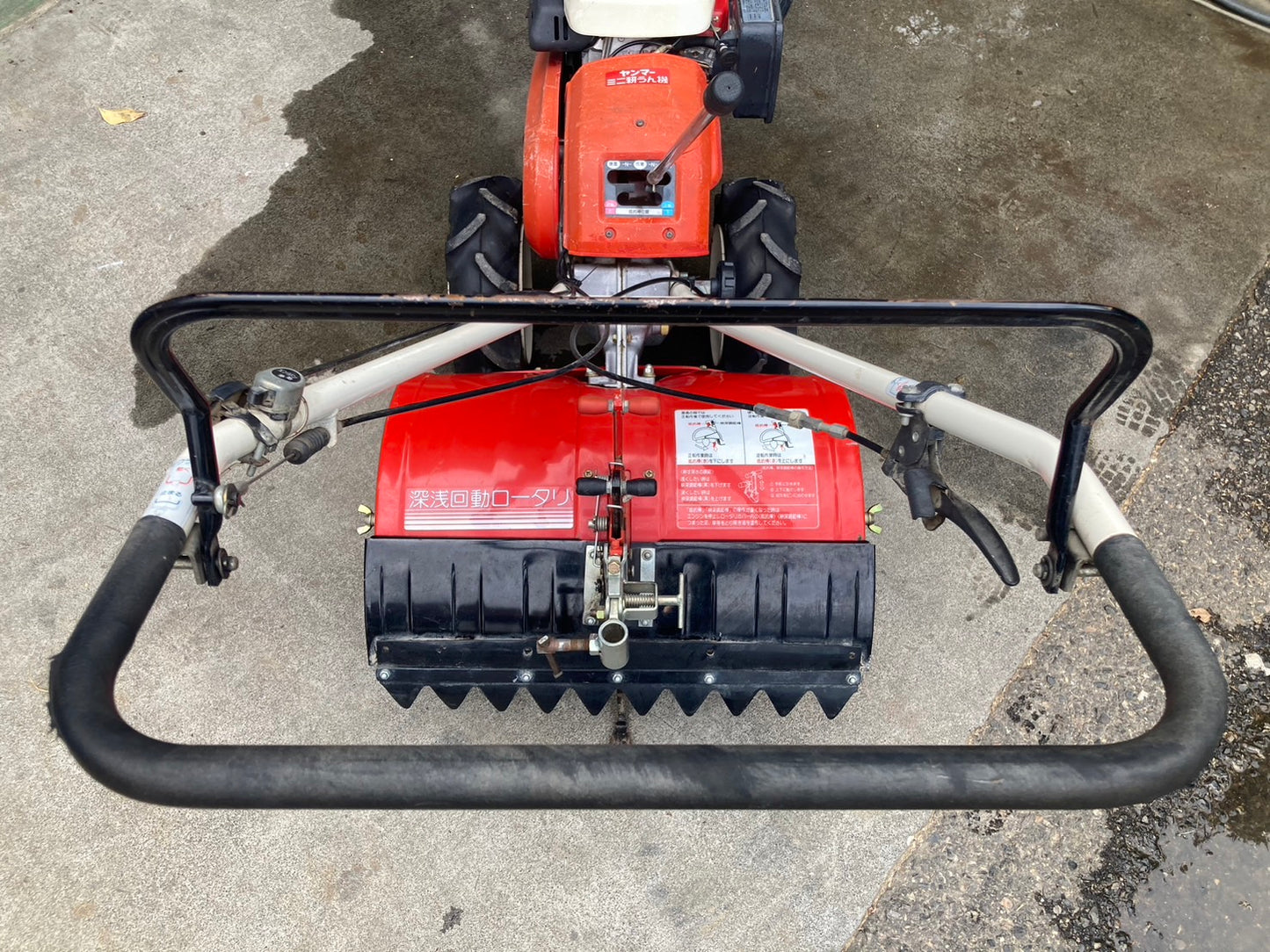 ヤンマー  中古  耕耘機  培土器付き  MRT6DX