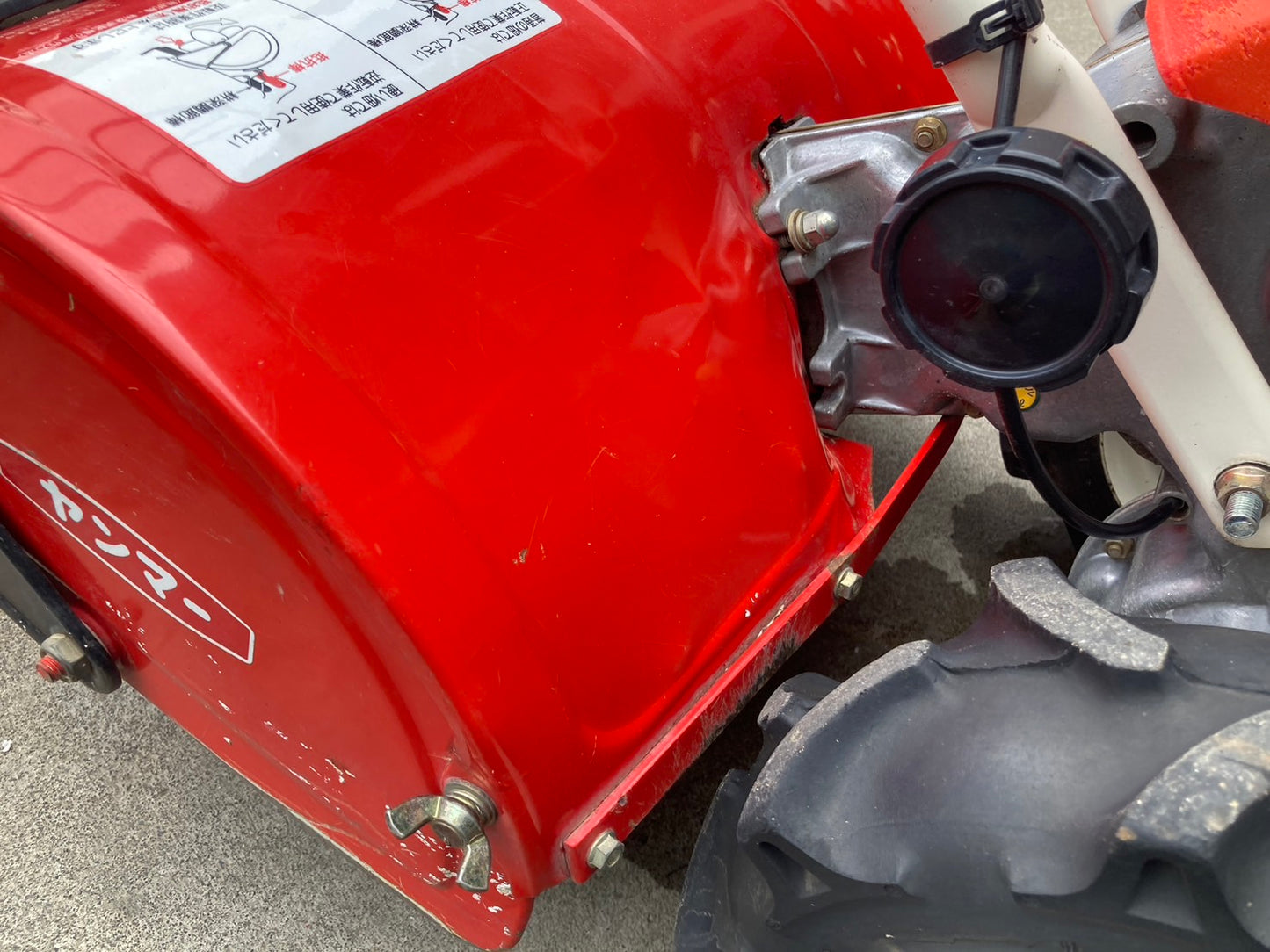 ヤンマー  中古  耕耘機  培土器付き  MRT6DX