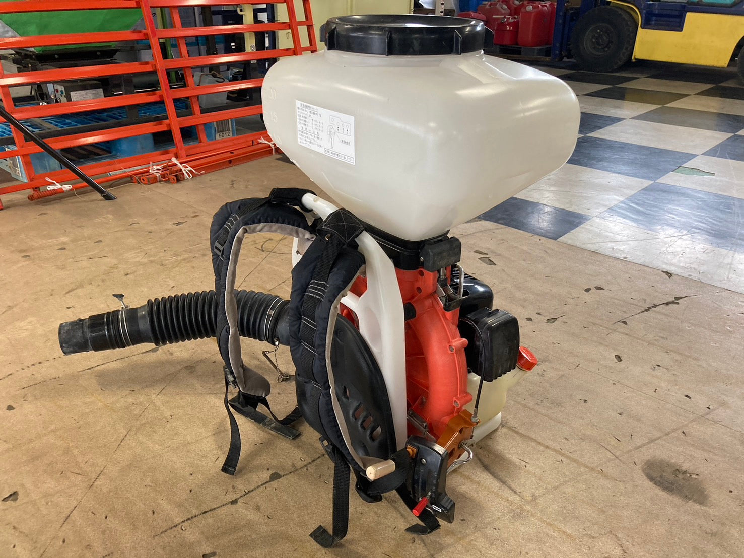 【久留米】【引き取り限定】【中古】ハツタ AM-180D 散布機 ハツタ 中古 動力散布機 AM-5670K – 農キング