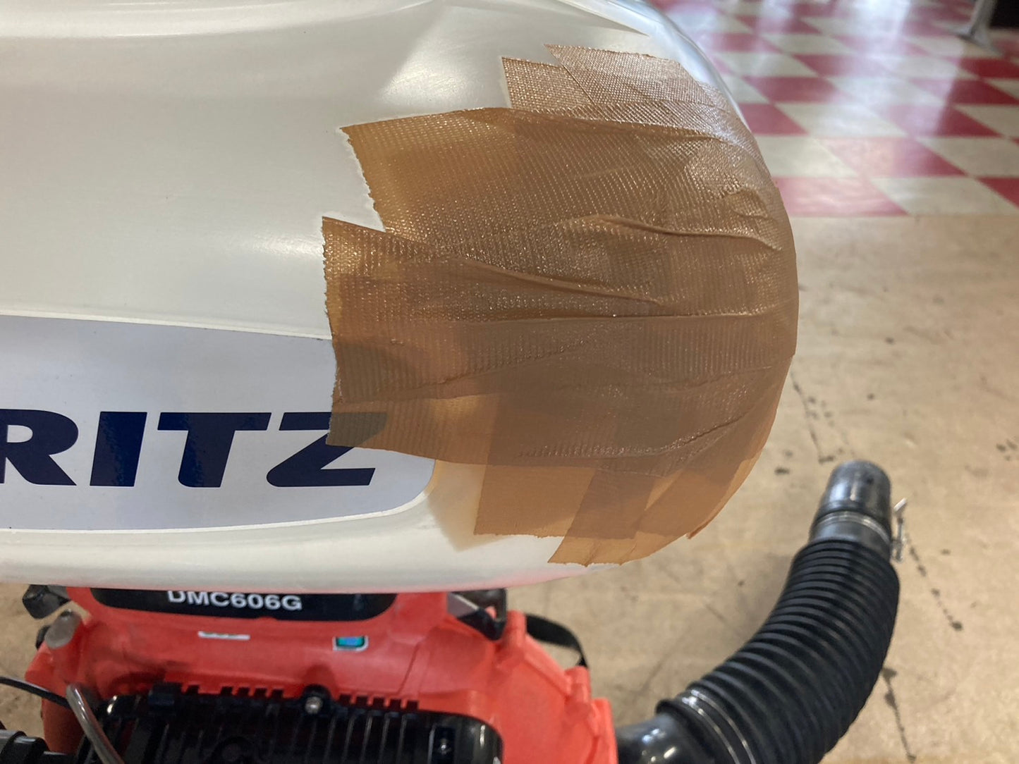 【不具合品】共立  中古  背負動力散布機  DMC606G