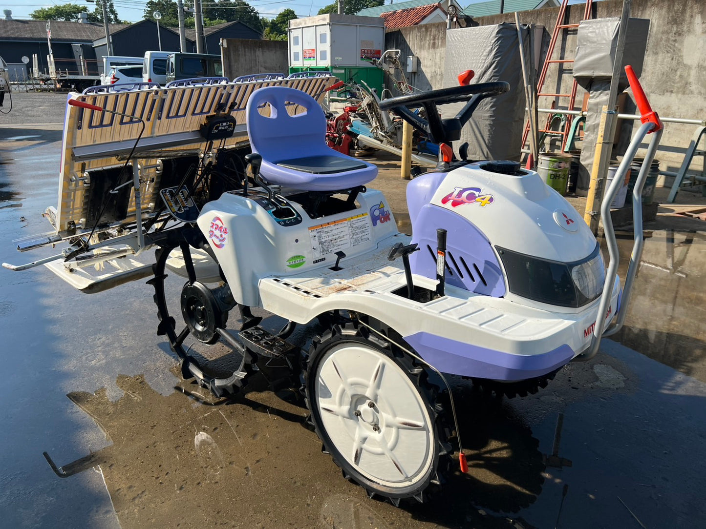 三菱（クボタ）中古　田植機【クランク植付】LC4(JC4)『茨城店　5612』