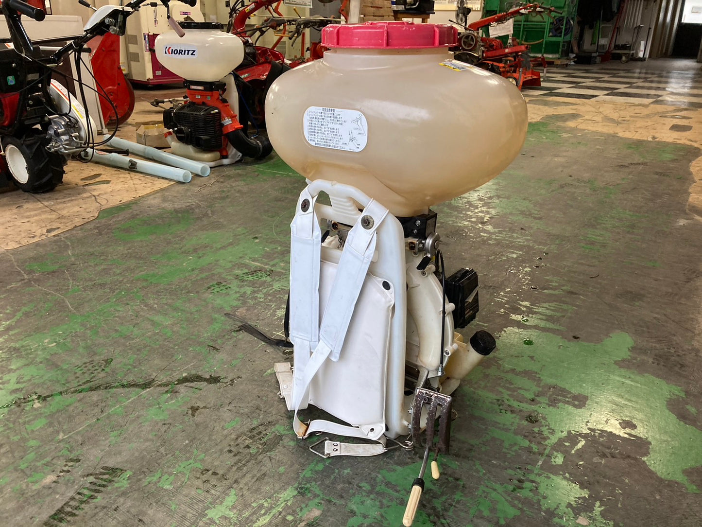 丸山  中古  背負動力散布機  MD6020S