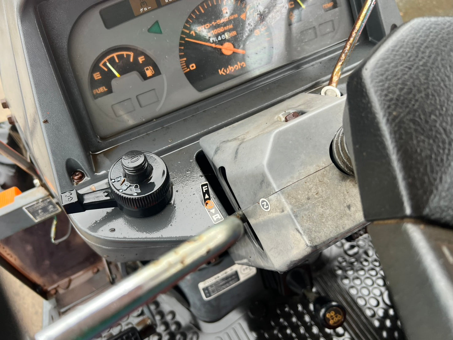 クボタ　中古　トラクター＋ロータリ【要整備】＊GL21＋RL15G『茨城店　5620』