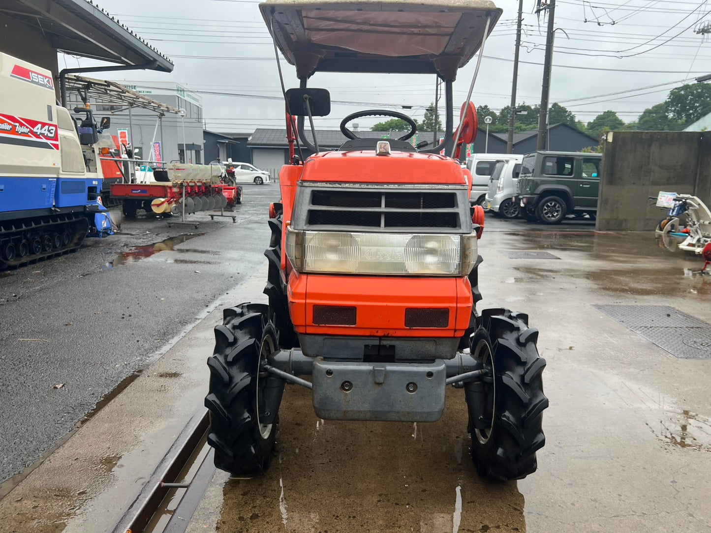 クボタ　中古　トラクター＋ロータリ【要整備】＊GL21＋RL15G『茨城店　5620』