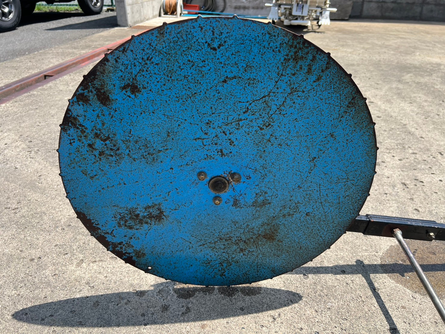 美善　中古　スプレッダー【畔シート貼り機】＊NAS-601『茨城店　5645』