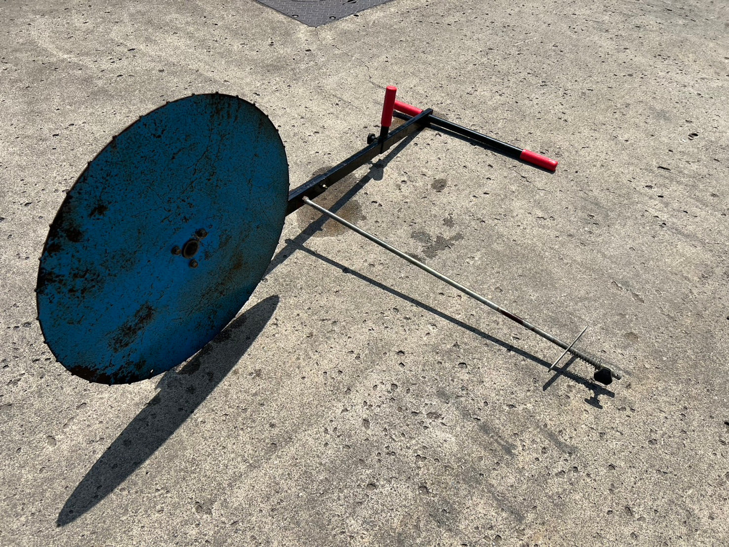 美善　中古　スプレッダー【畔シート貼り機】＊NAS-601『茨城店　5645』