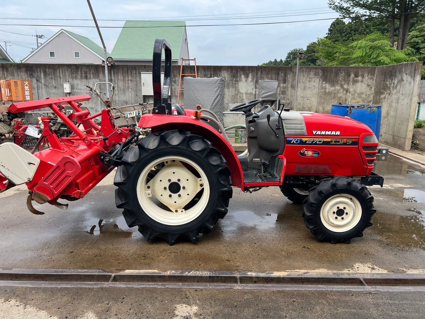 ヤンマー　中古　トラクタ＋ロータリ【401時間】＊RS270＋RSB161M『茨城店　5659』