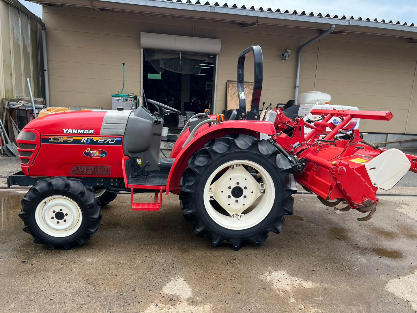 ヤンマー　中古　トラクタ＋ロータリ【401時間】＊RS270＋RSB161M『茨城店　5659』