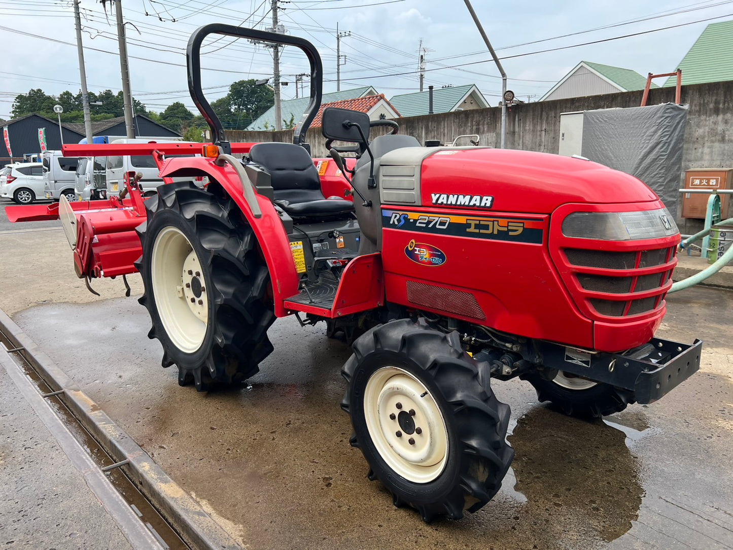 ヤンマー　中古　トラクタ＋ロータリ【401時間】＊RS270＋RSB161M『茨城店　5659』